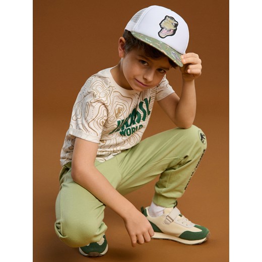 Sinsay - Czapka z daszkiem Jurassic Park - zielony Sinsay L Sinsay