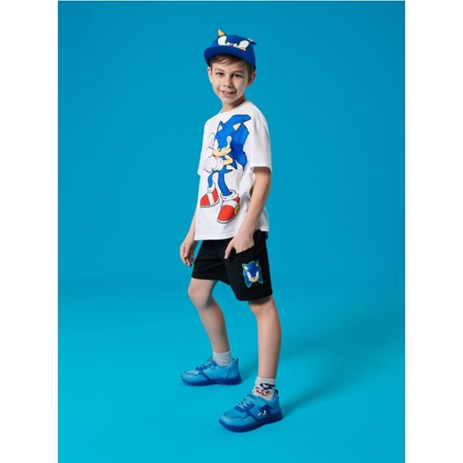 Sinsay - Szorty Sonic The Hedgehog - czarny Sinsay 104 Sinsay