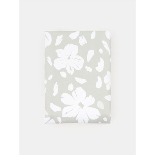 Sinsay - Wzorzysta zasłona na taśmie - zielony Sinsay One Size Sinsay