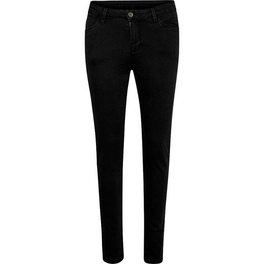 Kaffe Dżinsy &quot;Vicky&quot; - Slim fit - w kolorze czarnym ze sklepu Limango Polska w kategorii Jeansy damskie - zdjęcie 179352738