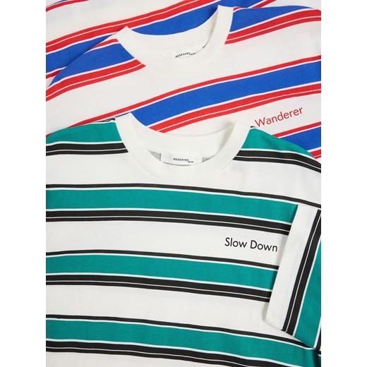 T-shirt chłopięce Reserved z bawełny