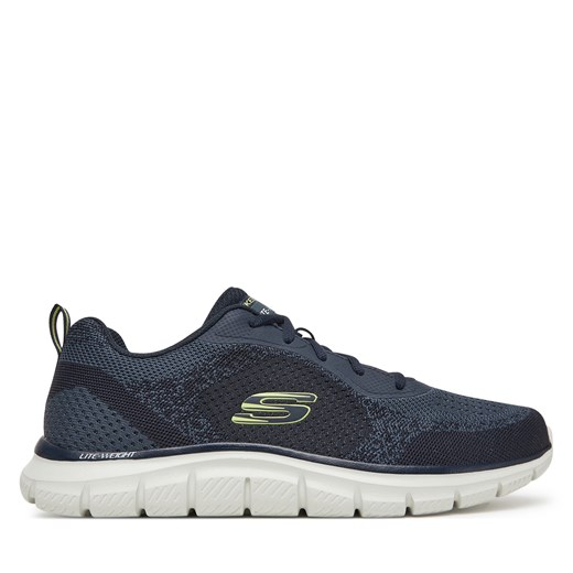 Sneakersy Skechers Track-Glendor 232699/NVLM Granatowy ze sklepu eobuwie.pl w kategorii Buty sportowe męskie - zdjęcie 179354735