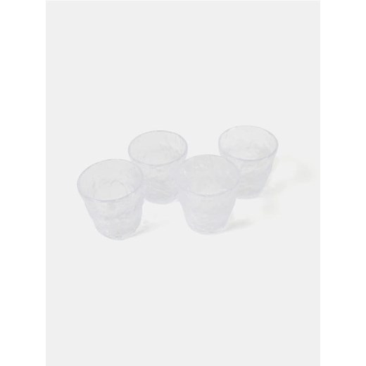 Sinsay - Szklanki 4 pack - biały ze sklepu Sinsay w kategorii Szklanki - zdjęcie 179358046