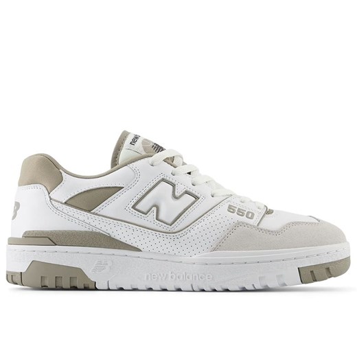 Buty unisex New Balance BB550GSS - białe ze sklepu streetstyle24.pl w kategorii Buty sportowe męskie - zdjęcie 179361317