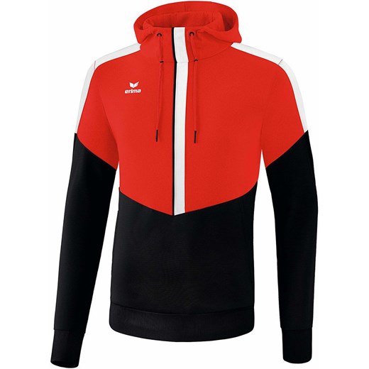 erima Bluza "Squad" w kolorze czarno-czerwonym Erima 152 okazyjna cena Limango Polska