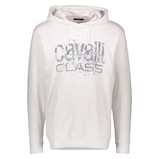 cavalli CLASS Bluza w kolorze białym ze sklepu Limango Polska w kategorii Bluzy męskie - zdjęcie 179362715