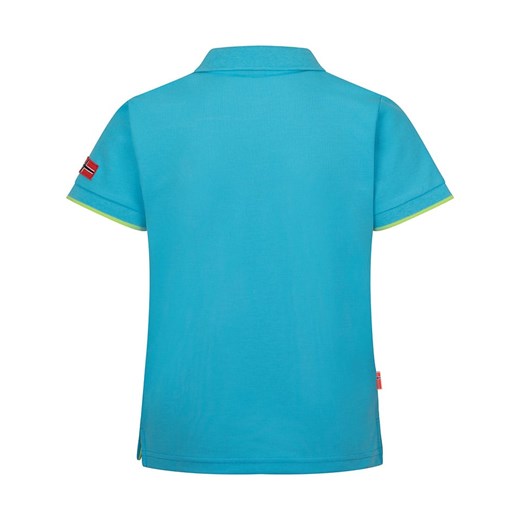 Trollkids Koszulka polo &quot;Bergen&quot; w kolorze błękitnym ze sklepu Limango Polska w kategorii T-shirty chłopięce - zdjęcie 179362766