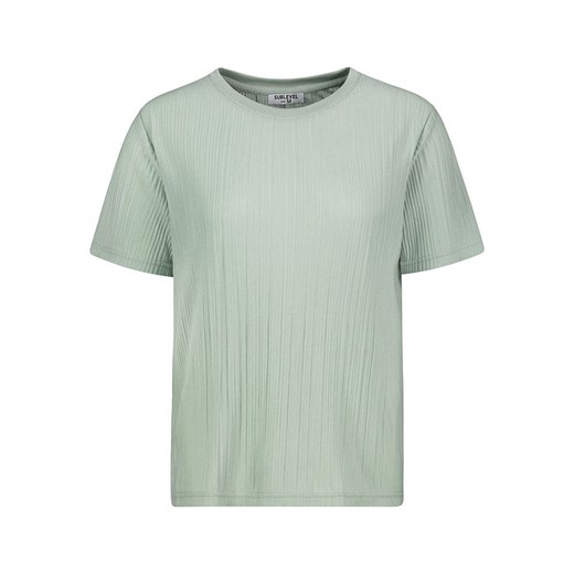 Bluzka damska SUBLEVEL casual zielona 
