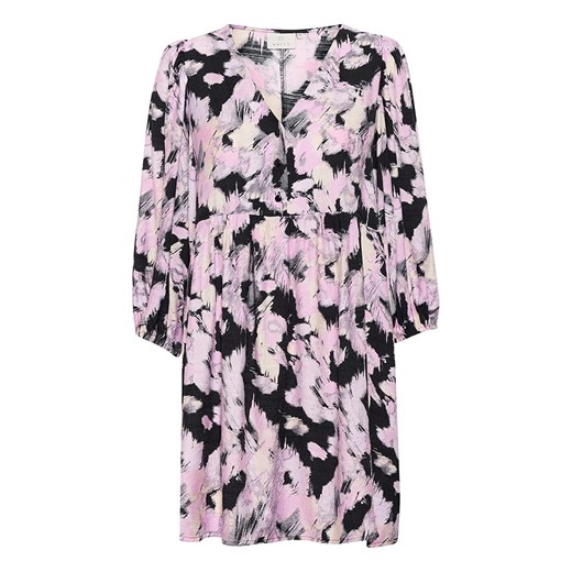 Kaffe Tunika &quot;Victoria&quot; w kolorze jasnoróżowo-czarnym Kaffe 34 Limango Polska okazja