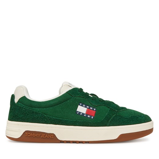 Sneakersy Tommy Jeans Tjm Cupsole Suede EM0EM01568 Zielony Tommy Jeans 40 eobuwie.pl