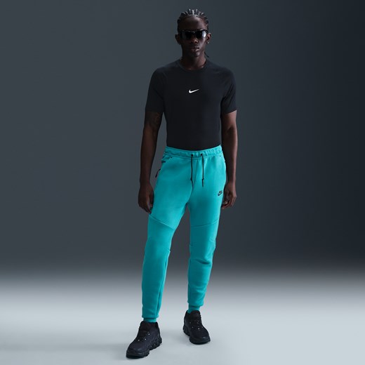 Męskie dzianinowe joggery Nike Tech - Zieleń Nike L Nike poland