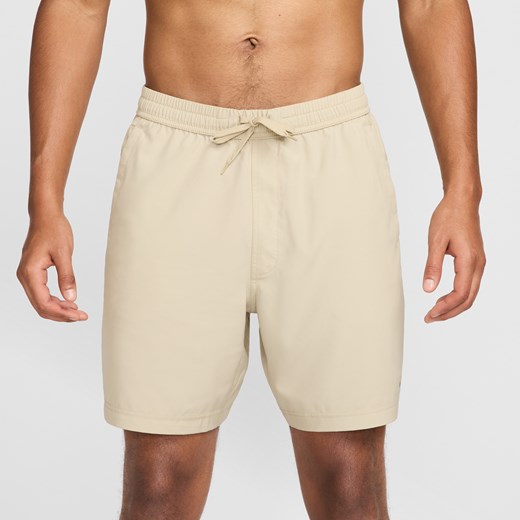 Męskie uniwersalne spodenki bez podszewki Dri-FIT Nike Form 18 cm - Brązowy Nike XXL Nike poland