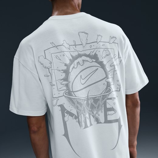 Męski T-shirt do koszykówki Max90 Nike - Biel Nike S Nike poland