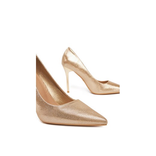 DeeZee Szpilki BG-681 Złoty 38 MODIVO