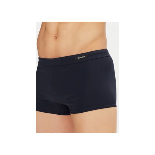 Calvin Klein Swimwear Kąpielówki KM0KM01114 Granatowy S MODIVO
