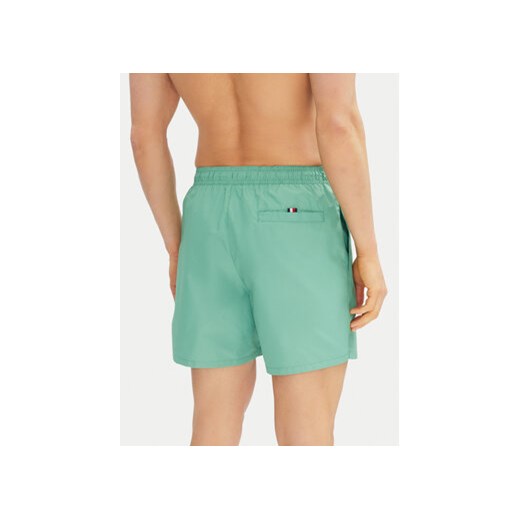 Tommy Hilfiger Szorty kąpielowe UM0UM03258 Zielony Regular Fit Tommy Hilfiger M MODIVO