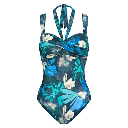 Triumph jednoczęściowy strój kąpielowy Summer Fleur OPD 10222315-M025, Kolor zielono-niebieski, Rozmiar 40B, Triumph ze sklepu Primodo w kategorii Stroje kąpielowe - zdjęcie 179367748