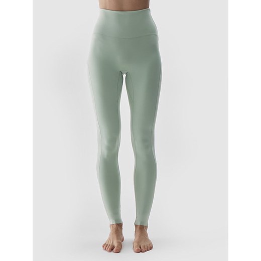 4F Legginsy sportowe w kolorze zielonym ze sklepu Limango Polska w kategorii Spodnie damskie - zdjęcie 179368266