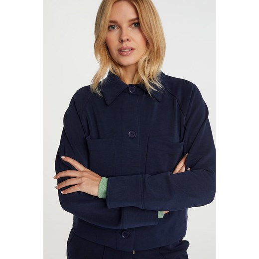 Rich & Royal Bluza w kolorze granatowym Rich & Royal XL okazja Limango Polska