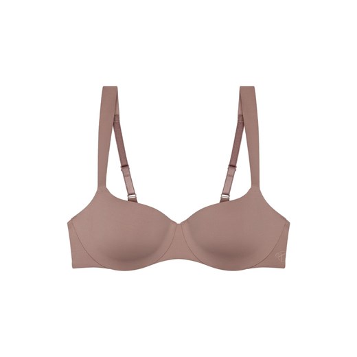 Triumph biustonosz balconette Body Make-Up Illusion 10217849-00ZE, Kolor kakao, Rozmiar 80B, Triumph ze sklepu Intymna w kategorii Biustonosze - zdjęcie 179369028