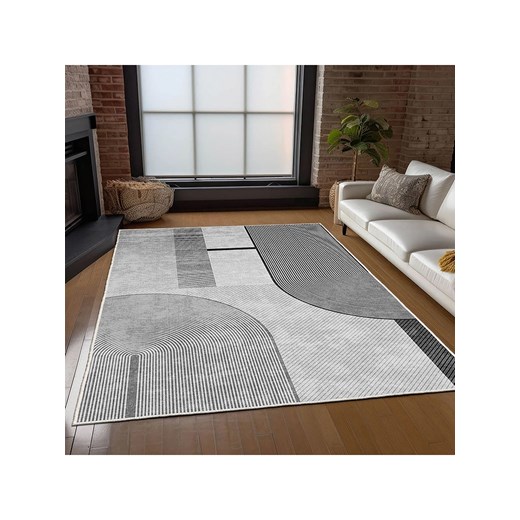 Mioli Dywan "Infkece" w kolorze szarym Mioli 80x150 cm okazja Limango Polska