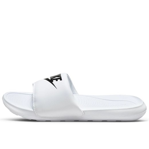 Klapki męskie Nike Victori One CN9675-100 - białe ze sklepu streetstyle24.pl w kategorii Klapki męskie - zdjęcie 179369197