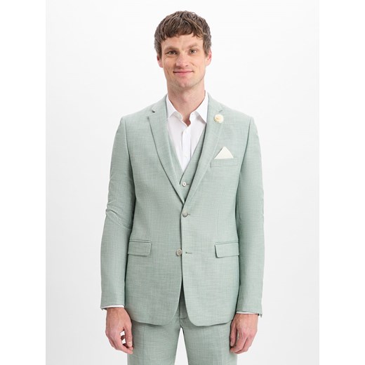 Finshley & Harding Męska kurtka modułowa - Steven Mężczyźni Modern Fit wiskoza Finshley & Harding 52 vangraaf