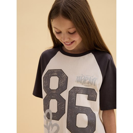 Reserved - Bawełniany komplet z nadrukiem - wielobarwny Reserved 158/164 (12-13 lat) Reserved