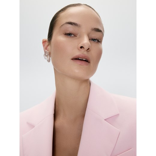 Kolczyki Reserved białe 