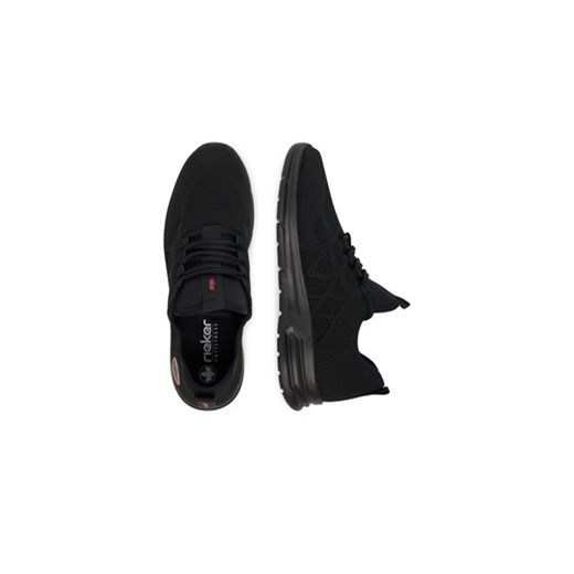 Rieker Sneakersy B7376-00 Czarny Rieker 43 MODIVO