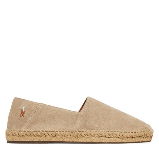 Espadryle męskie Polo Ralph Lauren beżowe tkaninowe