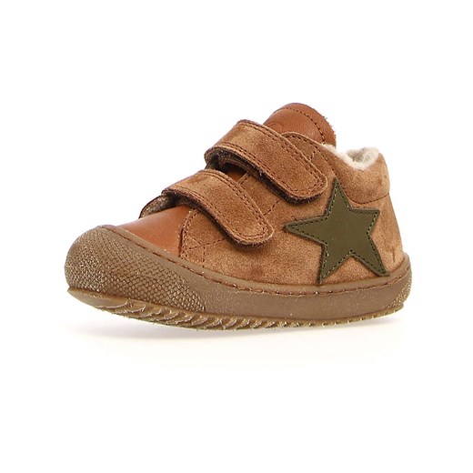 Naturino Skórzane buty &quot;Kolde2&quot; w kolorze jasnobrązowym do nauki chodzenia ze sklepu Limango Polska w kategorii Buciki niemowlęce - zdjęcie 179383646