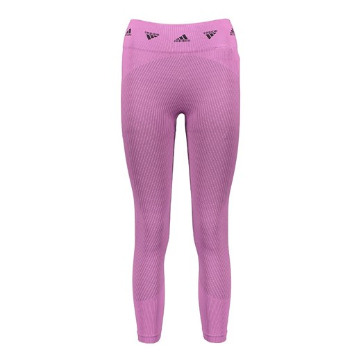 adidas Legginsy sportowe &quot;AK Brnd&quot; w kolorze fioletowym ze sklepu Limango Polska w kategorii Spodnie damskie - zdjęcie 179384699