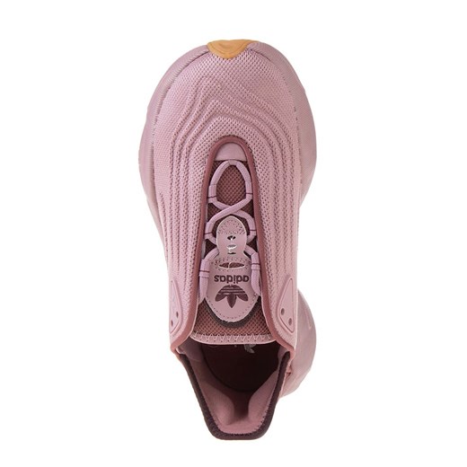 Buty sportowe damskie Adidas sneakersy tkaninowe na płaskiej podeszwie sznurowane