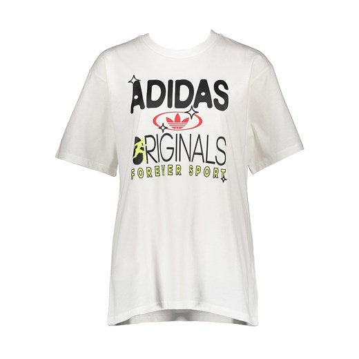 Bluzka damska Adidas z krótkim rękawem z napisami