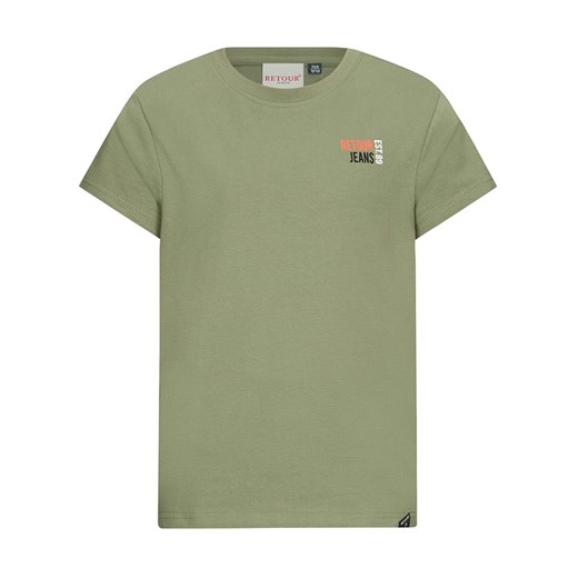 Retour Koszulka &quot;Raoul&quot; w kolorze khaki ze sklepu Limango Polska w kategorii T-shirty chłopięce - zdjęcie 179385669