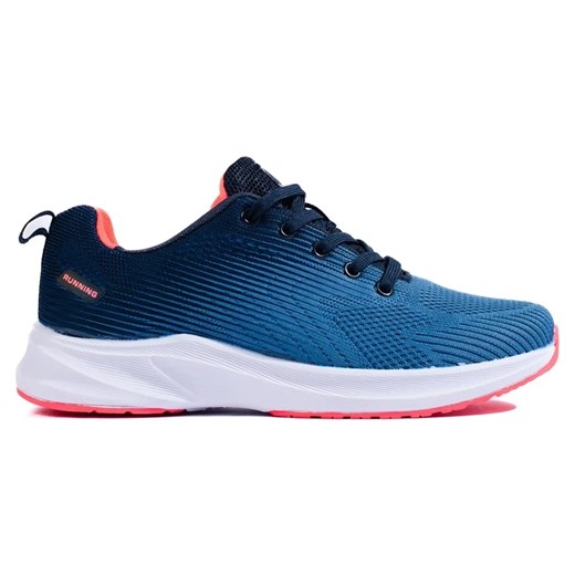 Lekkie buty sportowe DK niebieskie ze sklepu ButyModne.pl w kategorii Buty sportowe damskie - zdjęcie 179386976