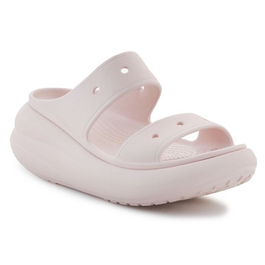 Klapki Crocs Crush Sandal 207670-6UR różowe Crocs 37 ButyModne.pl