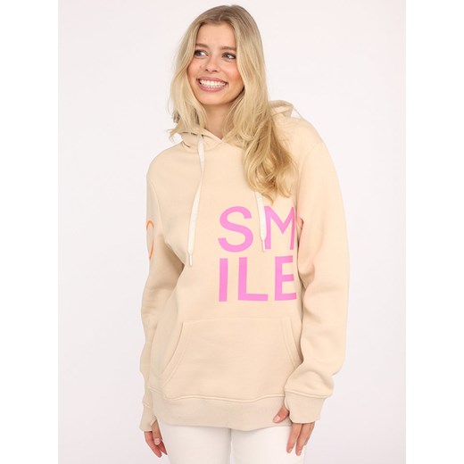 Zwillingsherz Bluza &quot;Alissa Heart&quot; w kolorze beżowym ze sklepu Limango Polska w kategorii Bluzy damskie - zdjęcie 179388346