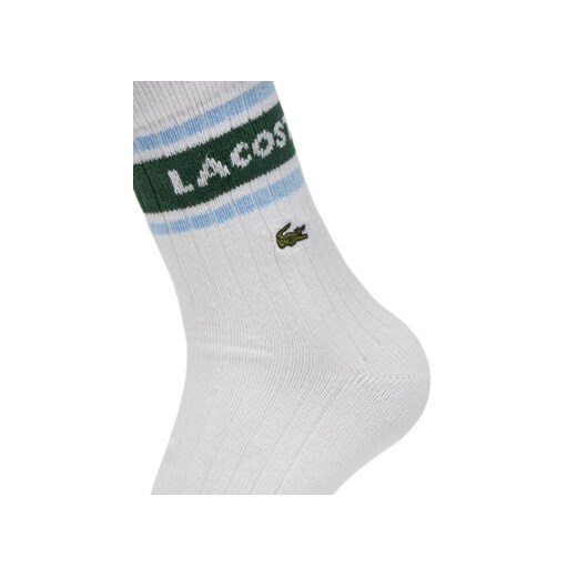 Skarpetki damskie białe Lacoste