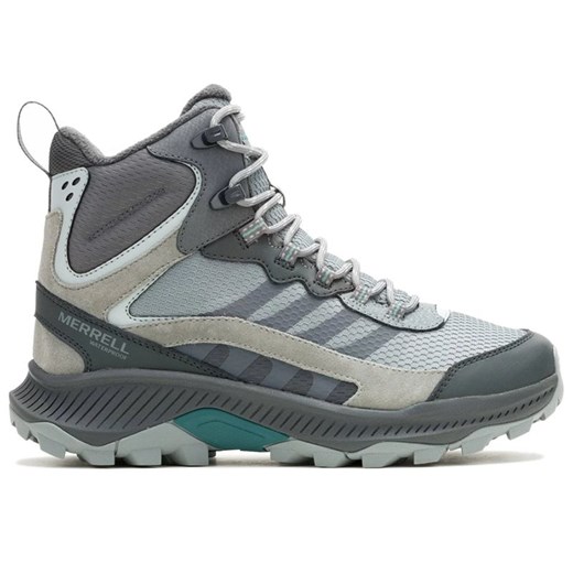 Buty damskie Merrell Speed Strike 2 Thermo Mid Waterproof J038194 - szare ze sklepu streetstyle24.pl w kategorii Buty trekkingowe damskie - zdjęcie 179390939