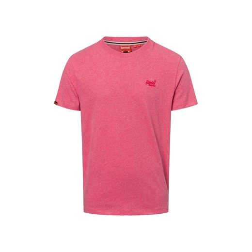 Superdry Koszulka męska Mężczyźni Bawełna wyrazisty róż marmurkowy Superdry M vangraaf