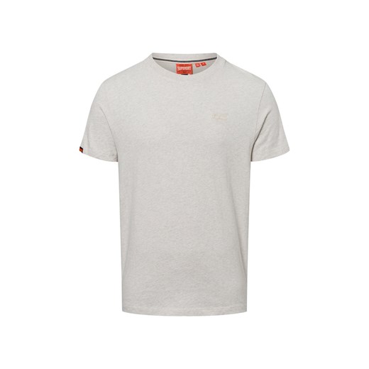 Superdry Koszulka męska Mężczyźni Bawełna beżowy marmurkowy Superdry S vangraaf