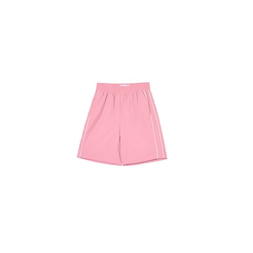 Cropp - Różowe szorty z wysokim stanem - różowy Cropp 32 Cropp