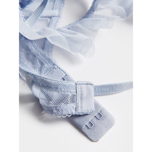 Reserved - Miękki biustonosz z fiszbinami - jasnoniebieski Reserved 85C Reserved