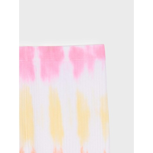 Sinsay - Kolarki tie dye z prążkowanej dzianiny - wielobarwny Sinsay 98 Sinsay