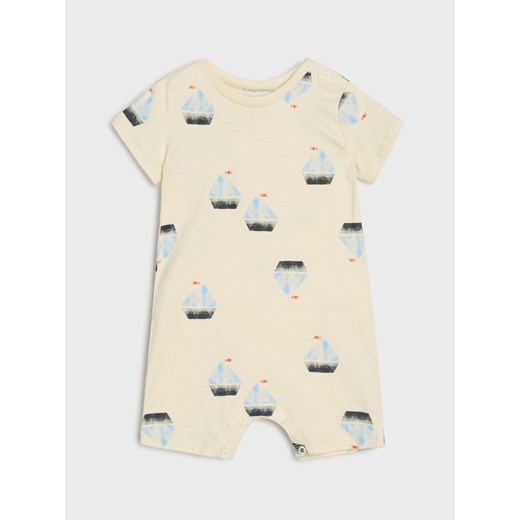 Sinsay - Rampersy 2 pack - kremowy Sinsay 74 Sinsay