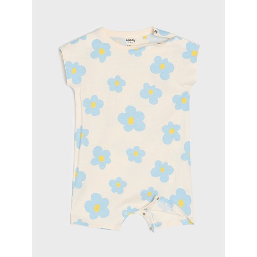 Sinsay - Rampersy 3 pack - kremowy Sinsay 62 Sinsay