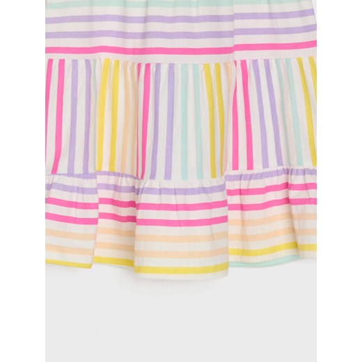 Sinsay - Sukienka na ramiączkach w kolorowe paski - wielobarwny Sinsay 110 Sinsay