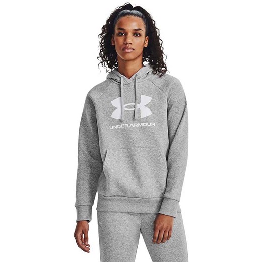 Under Armour Bluza &quot;Rival&quot; w kolorze szarym ze sklepu Limango Polska w kategorii Bluzy damskie - zdjęcie 179397517